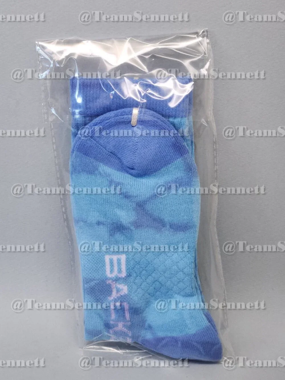 Backstreet Boys Blue Tie Dye Crew Socks // Into the Millennium Sphere Las Vegas
